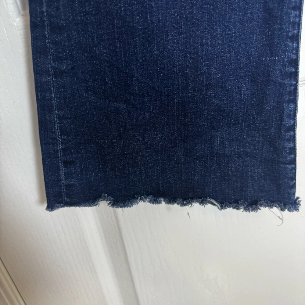 Mother The Weekender Fray Flare Jeans